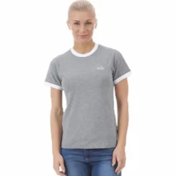 NSW SS Top Ringer White/Grey