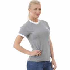 NSW SS Top Ringer White/Grey