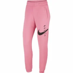 Nsw Swsh Pant Flc Bb Pink/Black