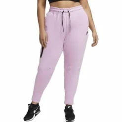 Nsw Tch Flc Pant Plus Pink