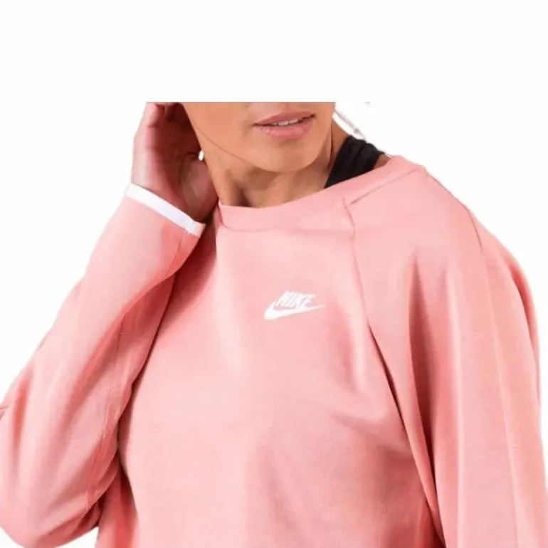 Nsw Tech Fleece Crew Pink