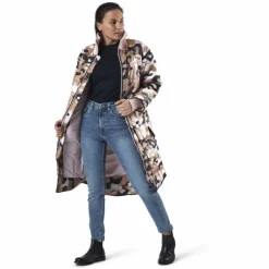 Nyre Parka Pink/Patterned