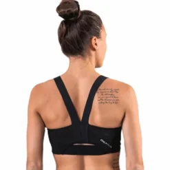 Odele Aop Sports Bra Black