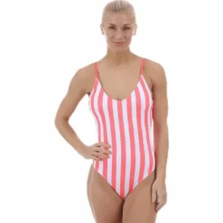 Olga Swimsuit Pink/White