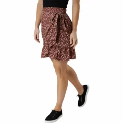 Olivia Wrap Skirt Wvn Beige