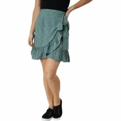 Olivia Wrap Skirt Wvn Green