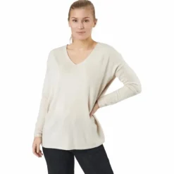 Onlamalia L/s V-neck Pullover Pumice Stone