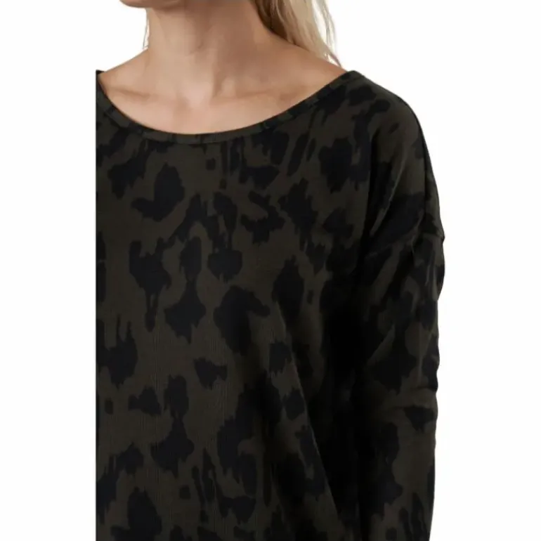 Onlelcos 4/5 Aop Top Jrs Noos Grape Leaf