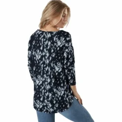 Onlelcos 4/5 Aop Top Jrs Noos Black W/graphic Paint 15