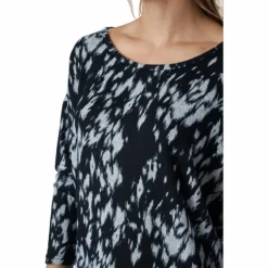 Onlelcos 4/5 Aop Top Jrs Noos Black W/graphic Paint 15