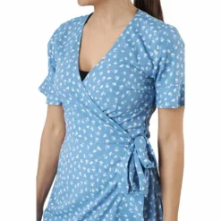 Onlolivia S/s Wrap Dress Wvn Allure