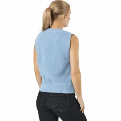 Onlparis Life Vest Knt Sky Blue
