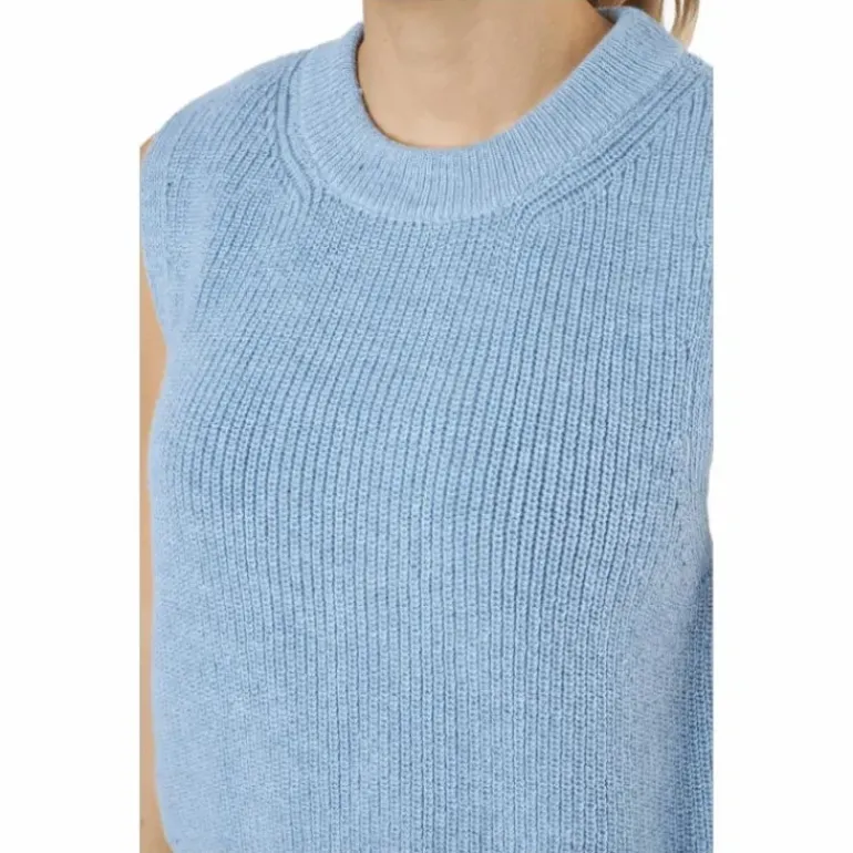 Onlparis Life Vest Knt Sky Blue