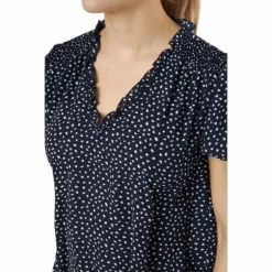 Onlsonja Life S/s V-neck Top P Night Sky