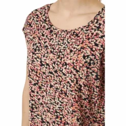 Onlvic Ss Aop Top Ptm Black
