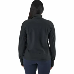 Otr 1/2 Zip W Black