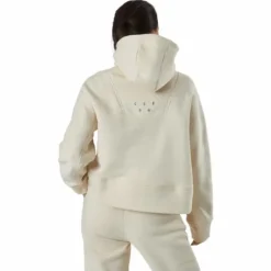 Oversized Zip Hood Light Sand