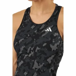 Own the Run Camo Running Tank Top Black