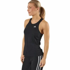 Own the Run Running Tank Top Black
