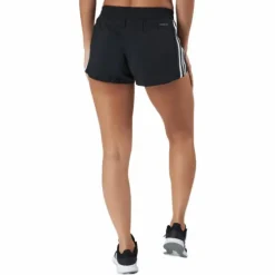 Pacer 3 Stripe Woven Short Black / White