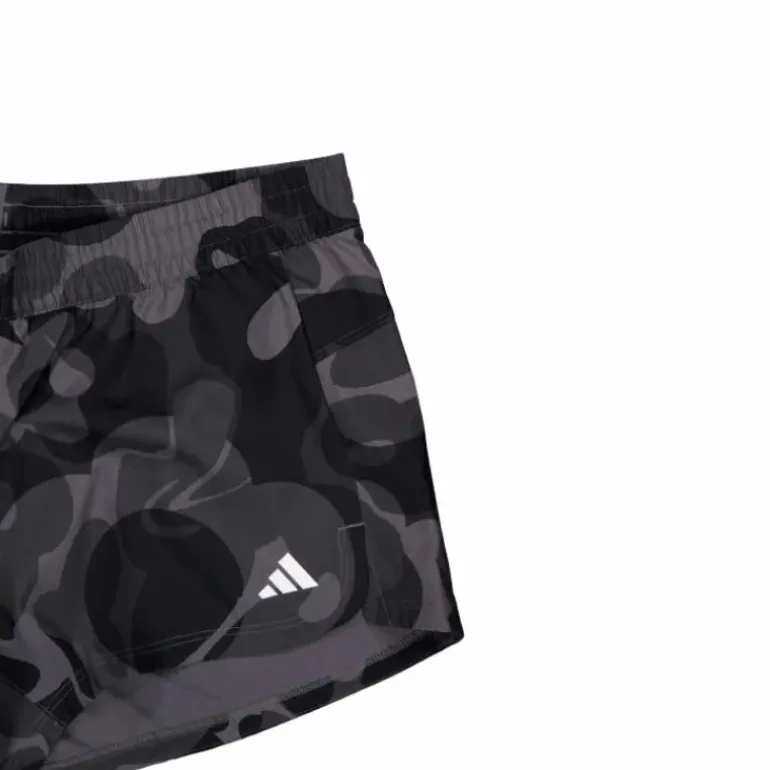 Pacer Train Essentials Floral-Print Woven Shorts Black