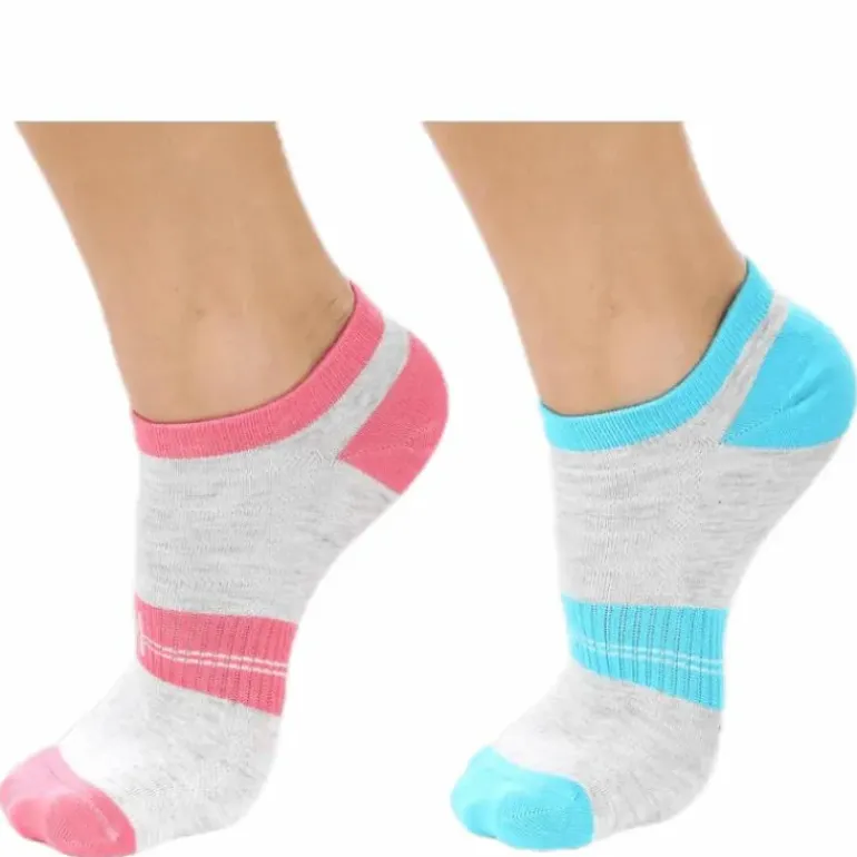 2-pack Lady Low-cut Pink/Grey