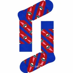 4-pack Navy Socks Gift Set Burgundy