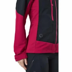 Pallas W Ii Warm Hybrid Jacket Cerise Pink - Black