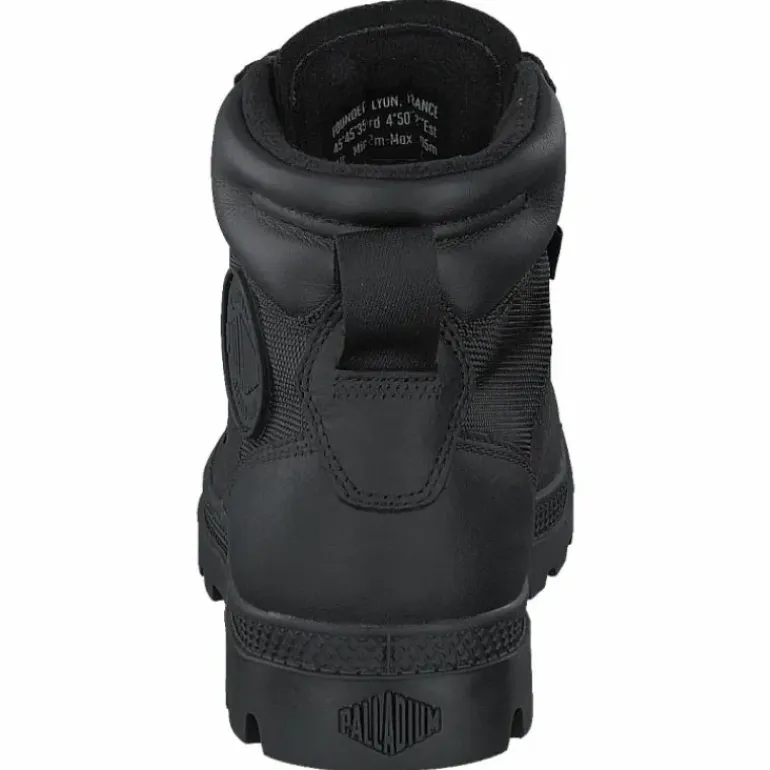 Pampa Shield Wp+ Lth Black