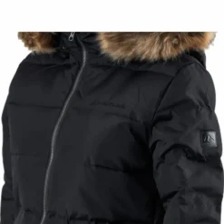 Paranaque Long Down Parka Jacket Black