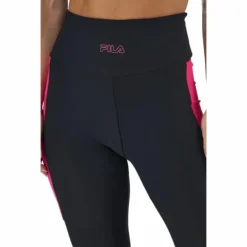 Paula High Waist 7/8 Tight Black-beetroot Purple-mandarin