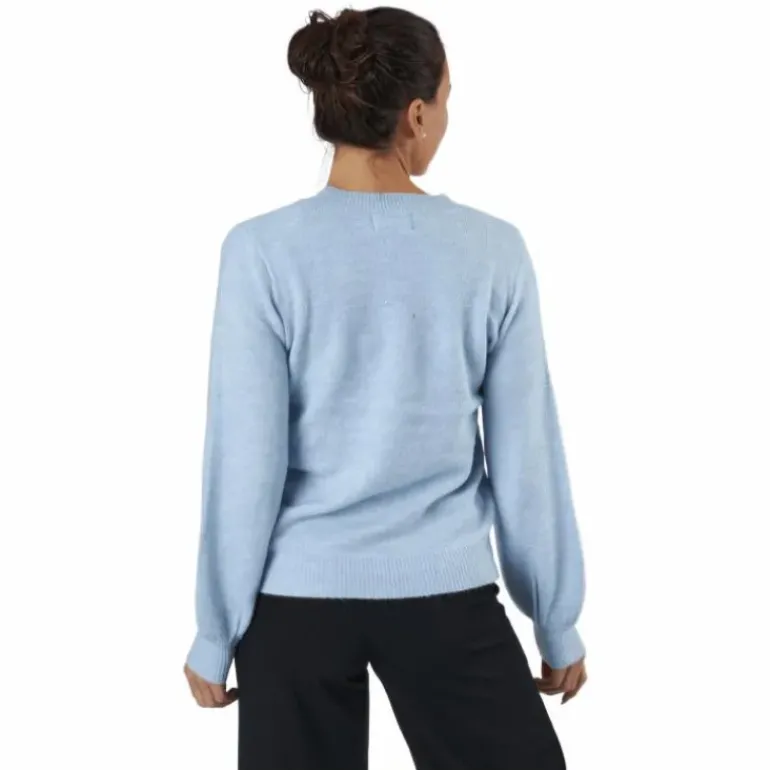 Pcperla Ls Knit Bc Kentucky Blue