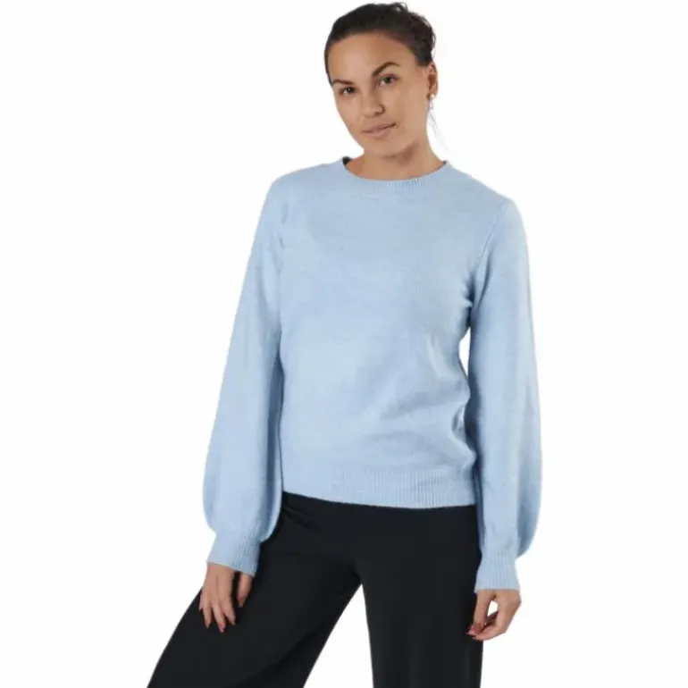 Pcperla Ls Knit Bc Kentucky Blue