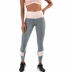 Peach Swirl Leggings Grey