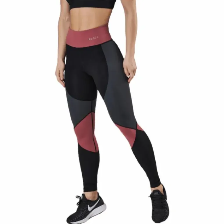 Peppy Blocking tights Pink/Black