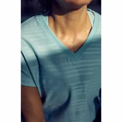 Perforated T-Shirt Blue Pearl