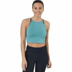 Performance Crop Hal Teal Green