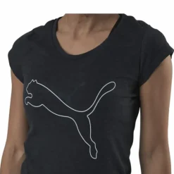 Performance Heather Cat Tee Grey