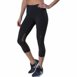 Performance Run 3/4 Tights Black