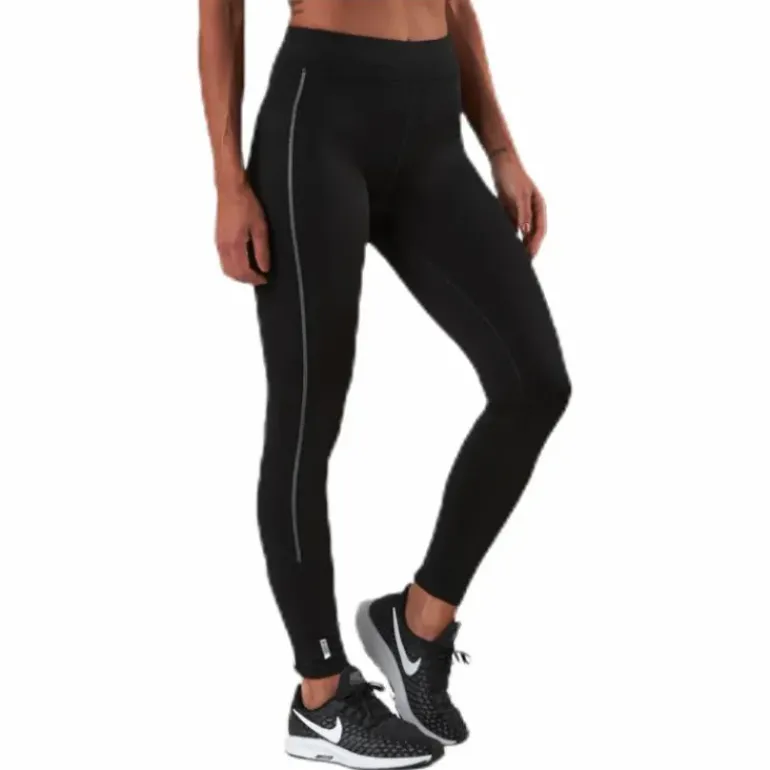 Performance Run Brushed Tights Black