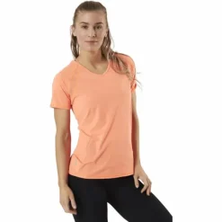 Performance Training Ss V-Neck Tee Yellow