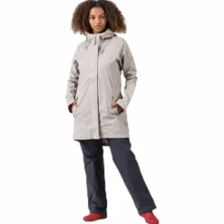 Petra Rain Jacket Beige