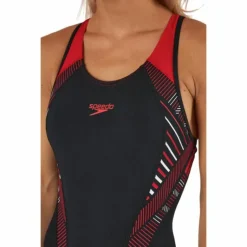 Placement Laneback Black/red