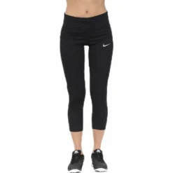 Power Racer Crop Black