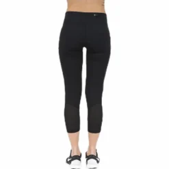 Power Racer Crop Black