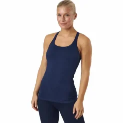 Power Tank Top Navy Blue