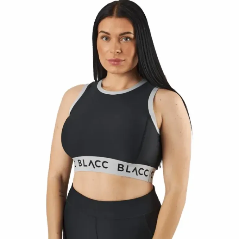 Power X Crop Top 2.0 Black/white