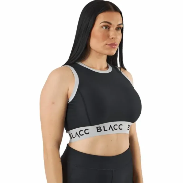 Power X Crop Top 2.0 Black/white