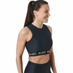 Power X Crop Top Black