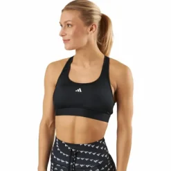 PowerReact Training Medium-Support Bra Black